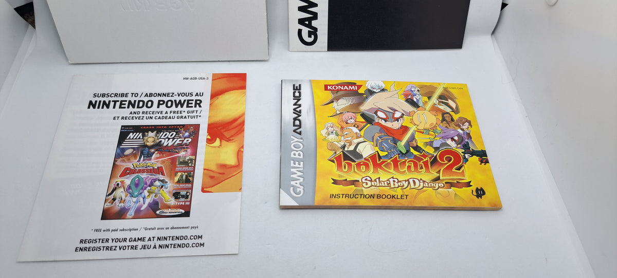 Boktai 2 Solar Boy Django, Complete, Gameboy Advance
