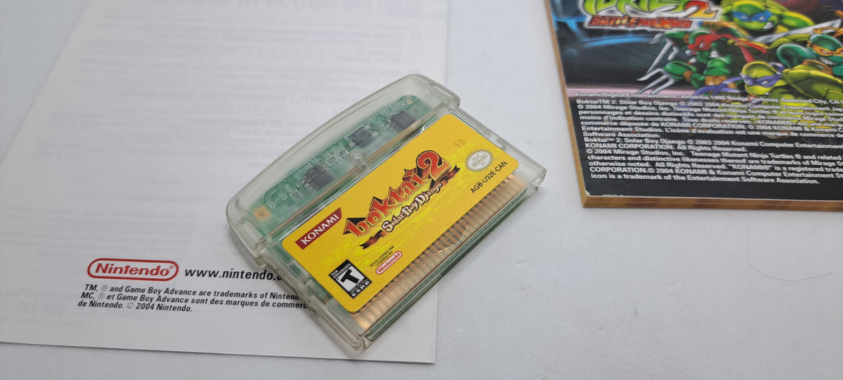 Boktai 2 Solar Boy Django, Complete, Gameboy Advance
