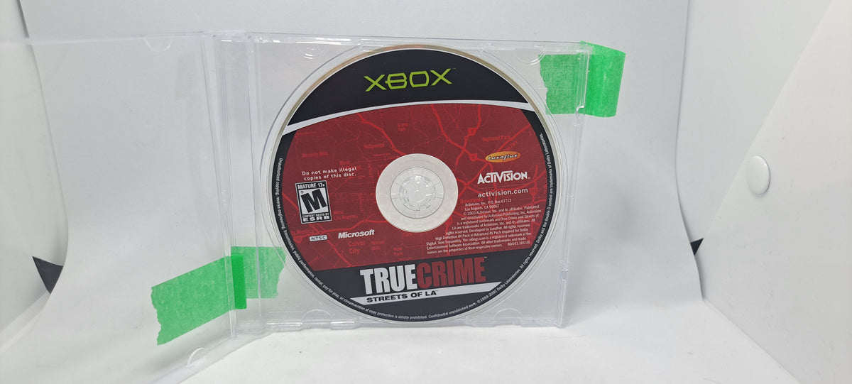 True Crime Streets of LA (OG Xbox, Loose)