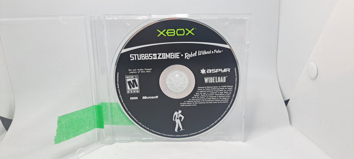 Stubbz The zombie Rebel Without a Pulse (OG XBox, Loose)