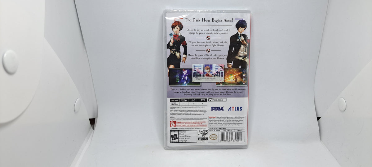 P3P Persona 3 Portable (sealed)