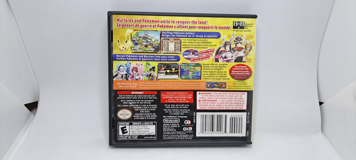 Pokemon Conquest (No Manual)