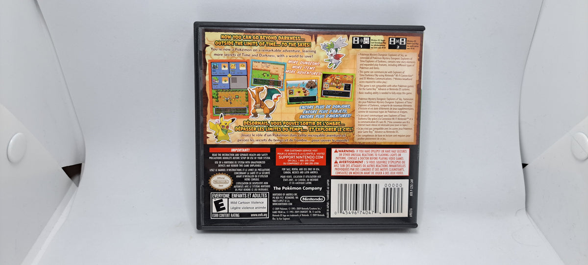 Pokemon Mystery Dungeon Explorers of Sky (Complete)